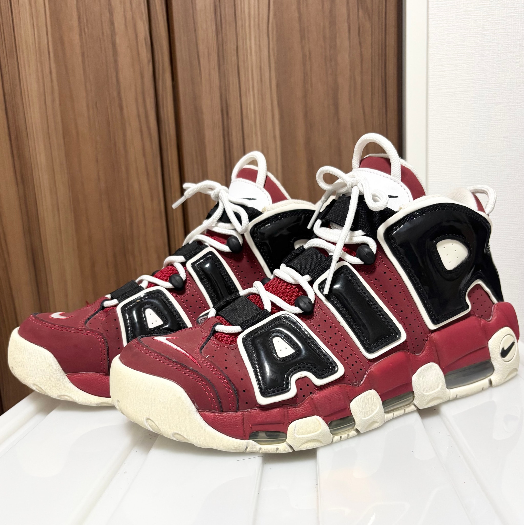 Nike Air More Uptempo ’96 "Black and Varsity Red" (2021) 