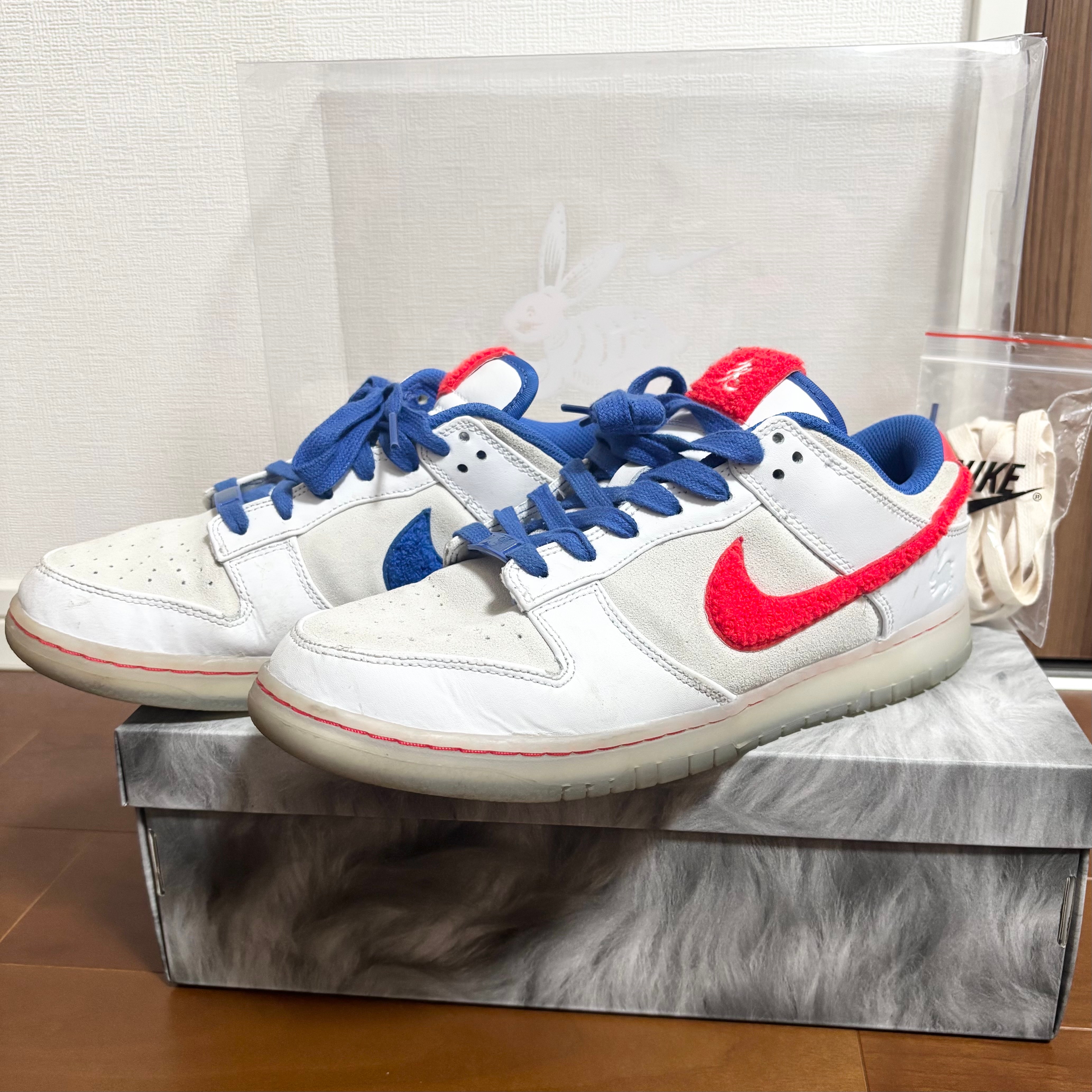 Nike Dunk Low Year of the Rabbit "White/Crimson-Varsity Royal"