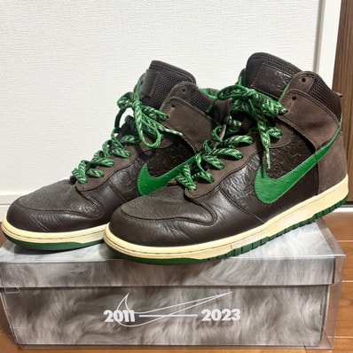 Stussy × Nike Dunk High "World Tour London"
