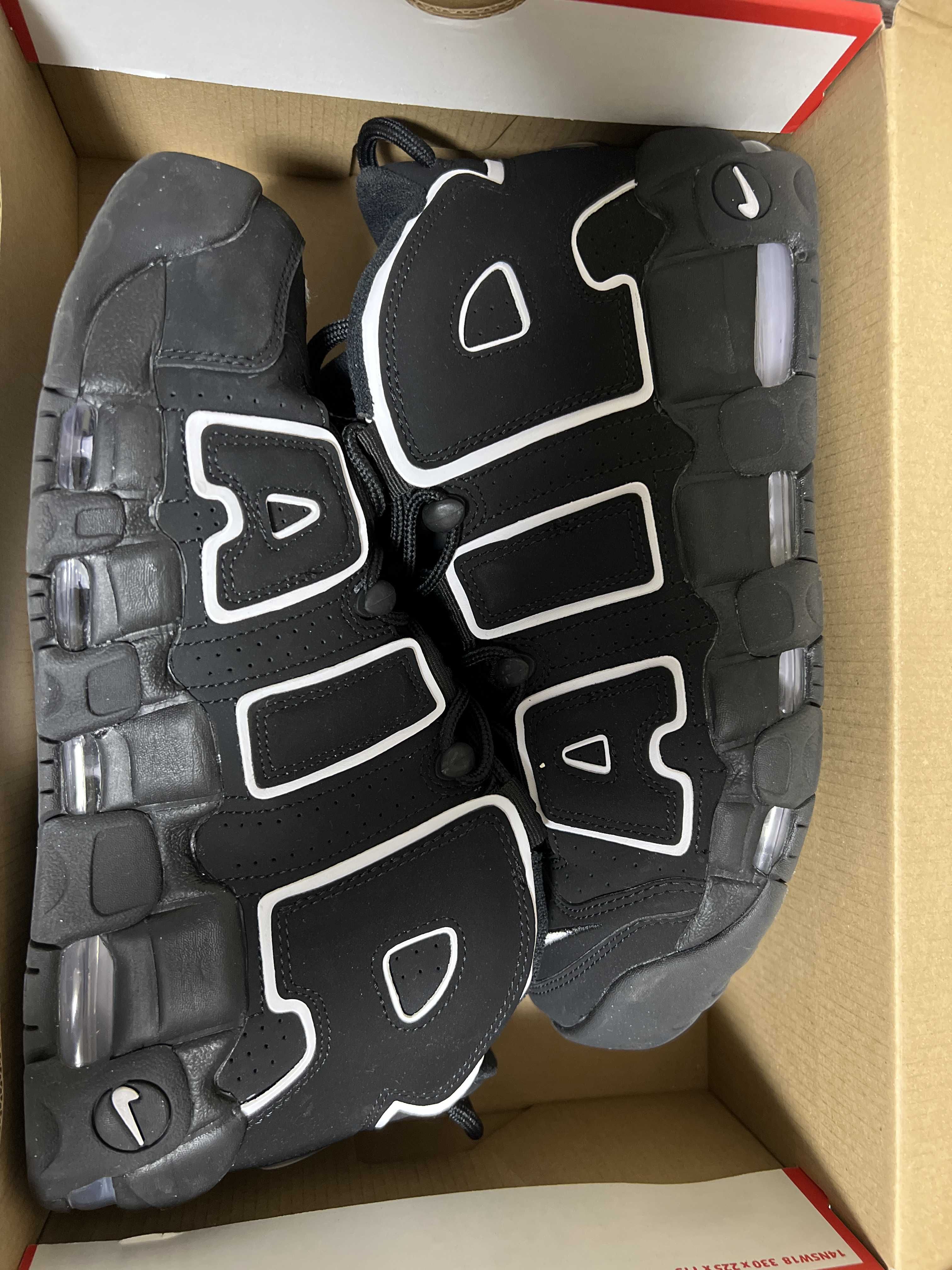 Nike Air More Uptempo "Black/White"(2020)
