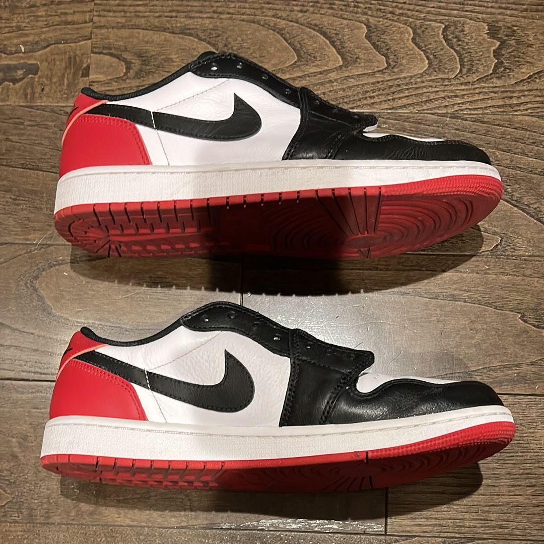 Nike Air Jordan 1 Retro Low OG "Black Toe"