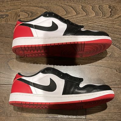 Nike Air Jordan 1 Retro Low OG "Black Toe"