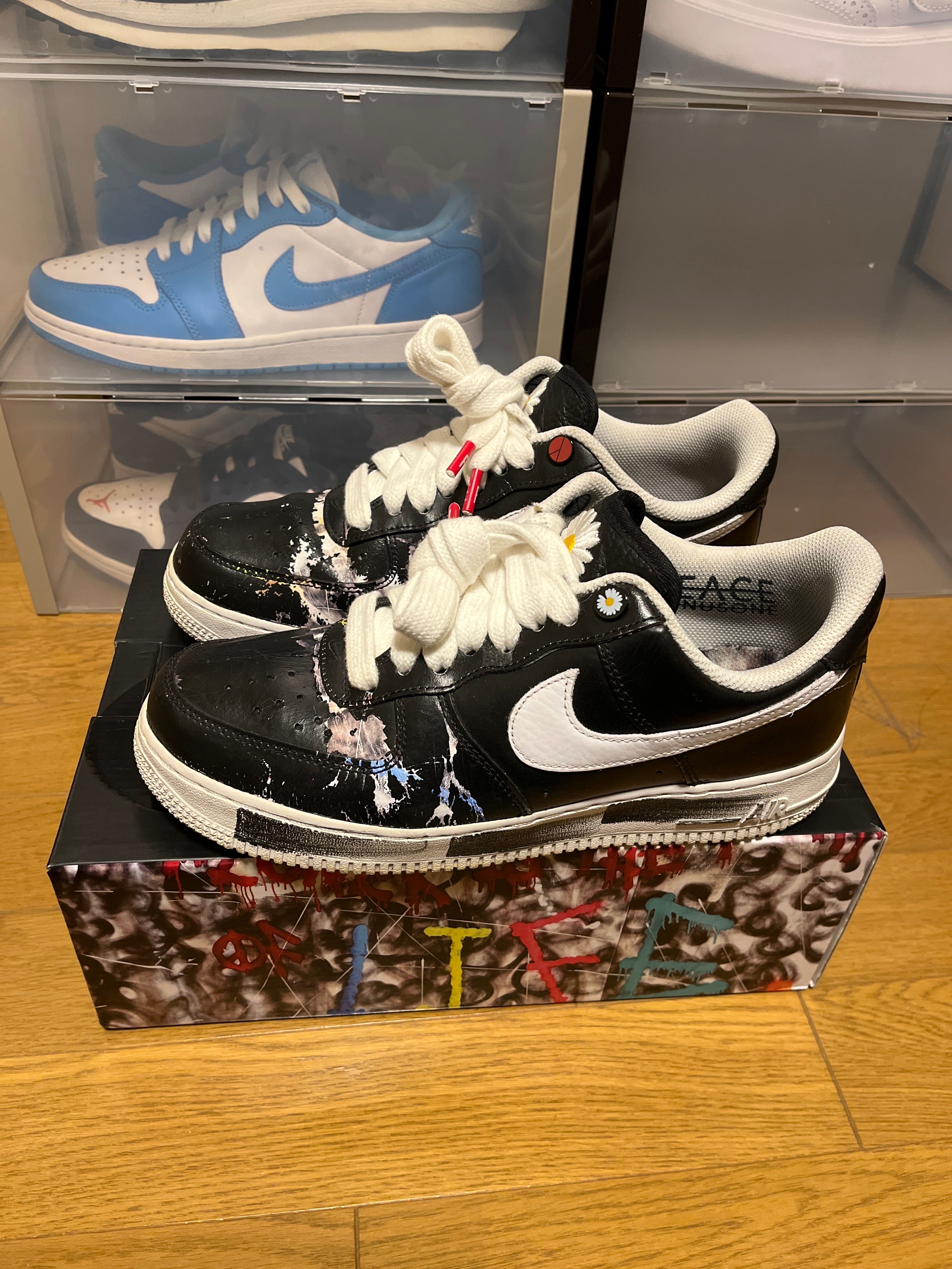 PEACEMINUSONE × Nike Air Force 1 Low Para Noise "Black" / G-DRAGON