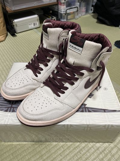 A Ma Maniere × Nike Air Jordan 1 Retro High OG "Sail and Burgundy"