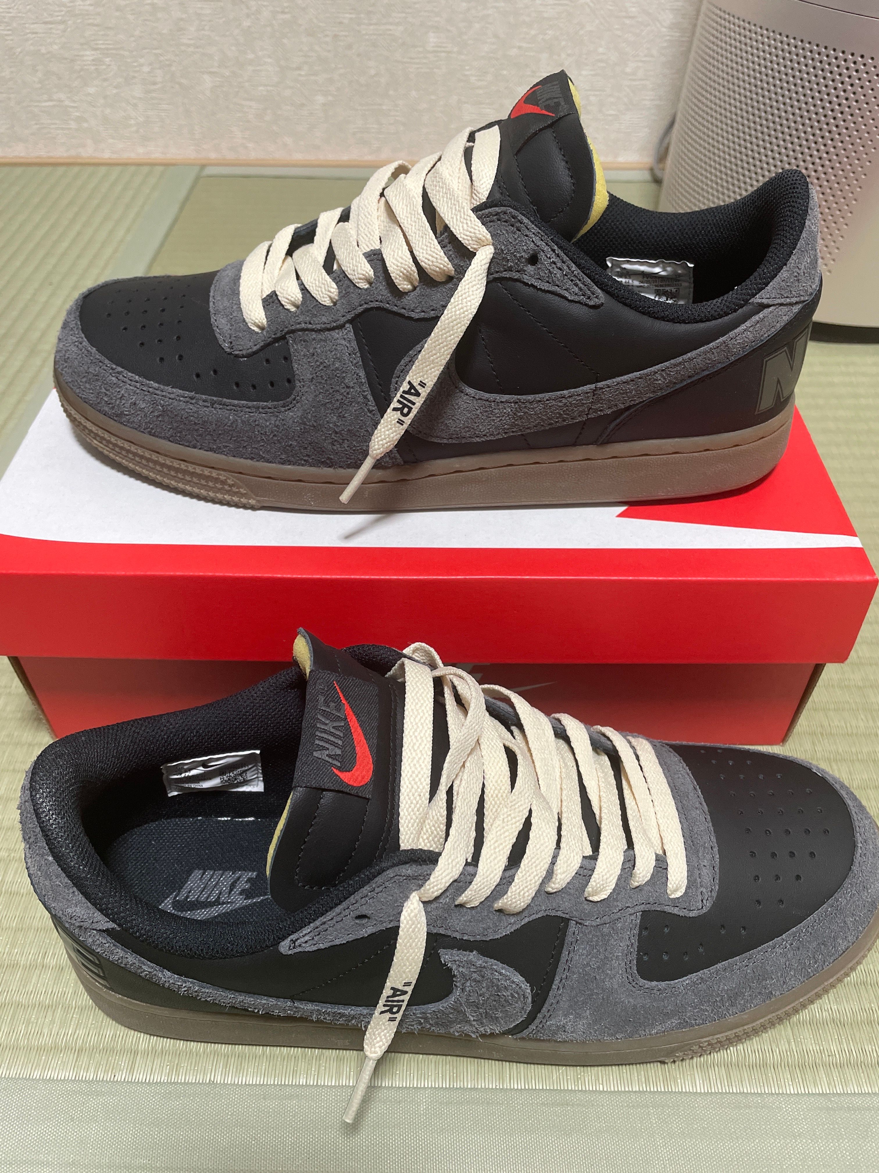 Nike Terminator Low "Black and Medium Ash"