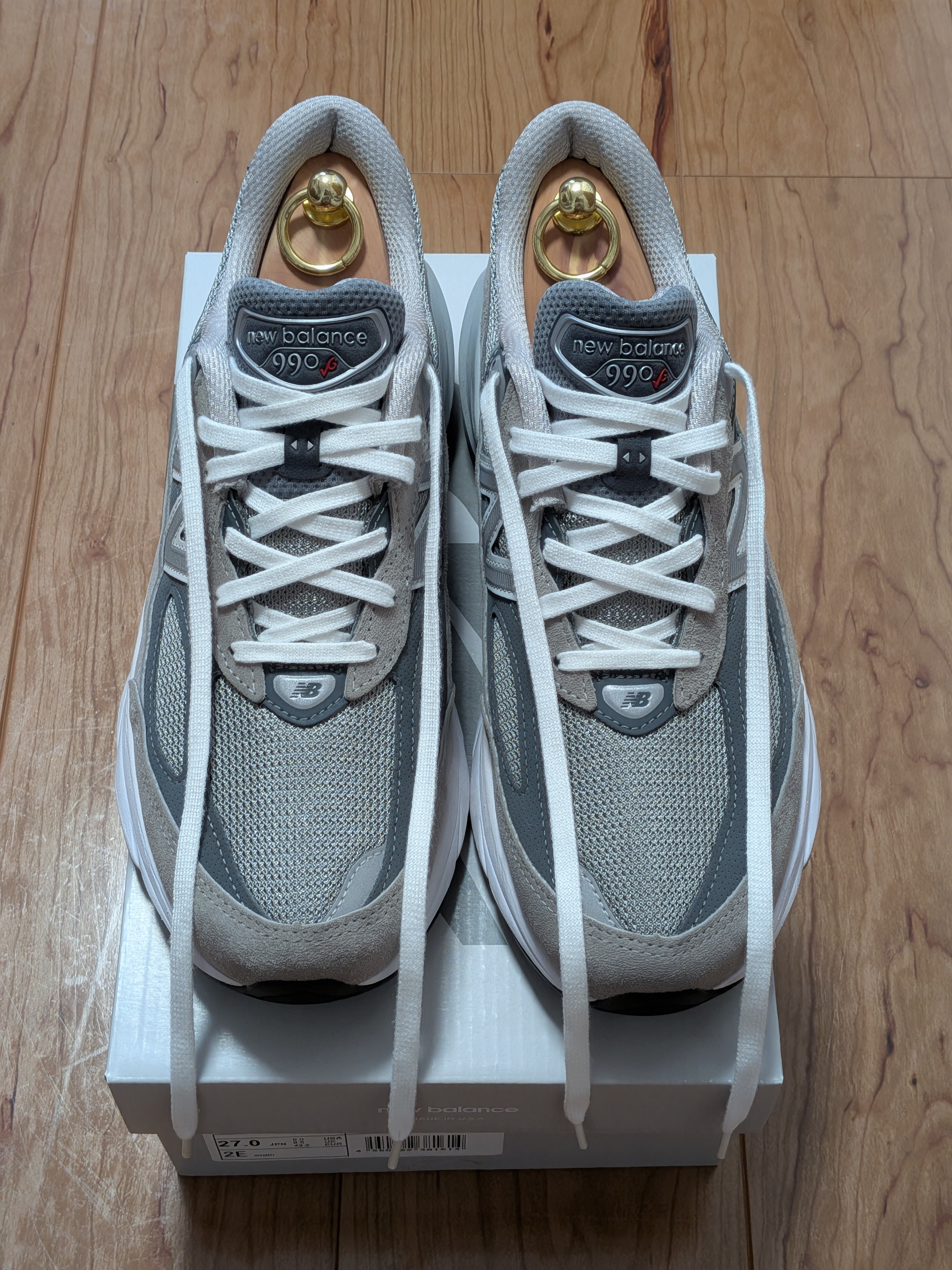 New Balance 990V6 "Gray" (Heel Logo NB)