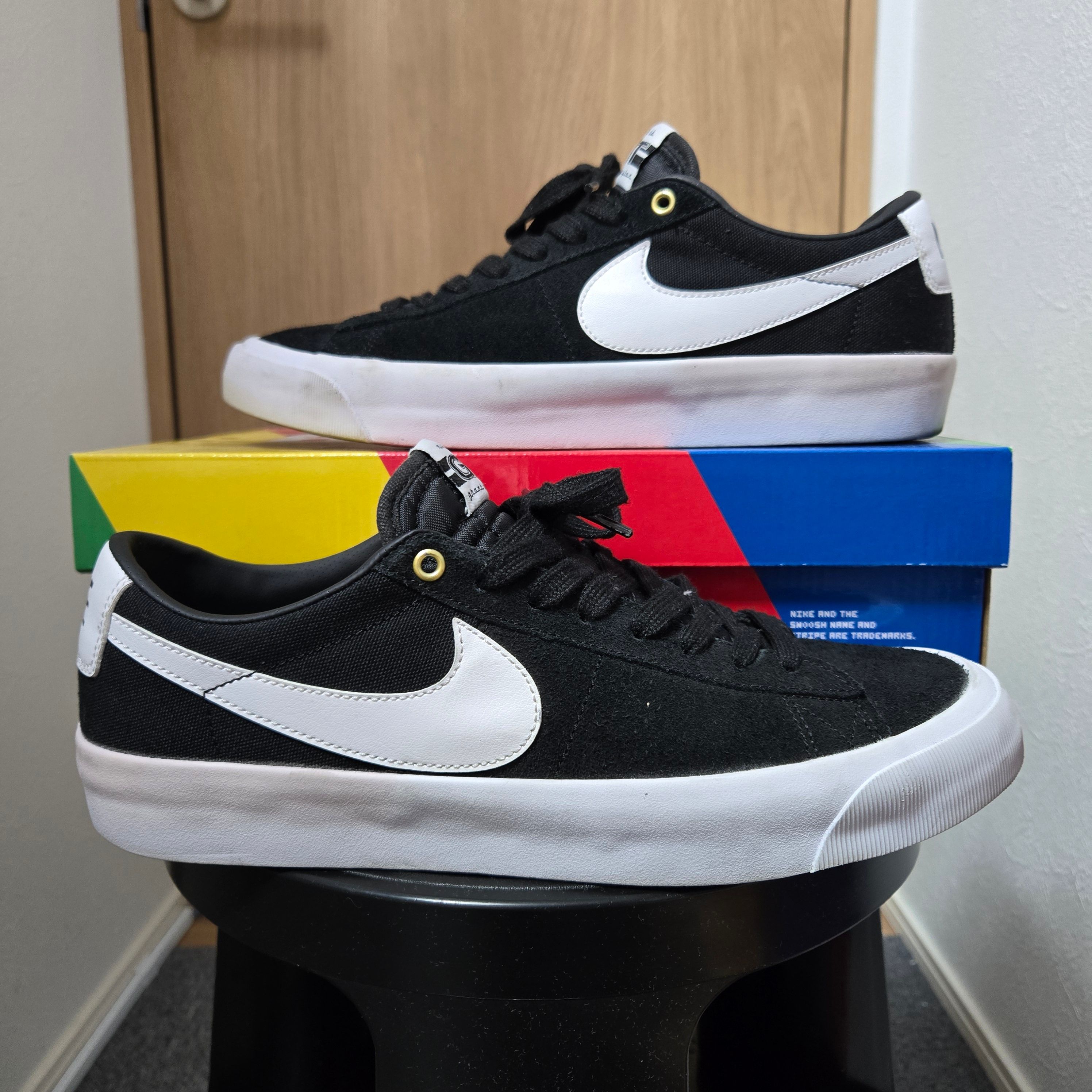 Nike SB Blazer Low GT "Black/Gum Light Brown/White"