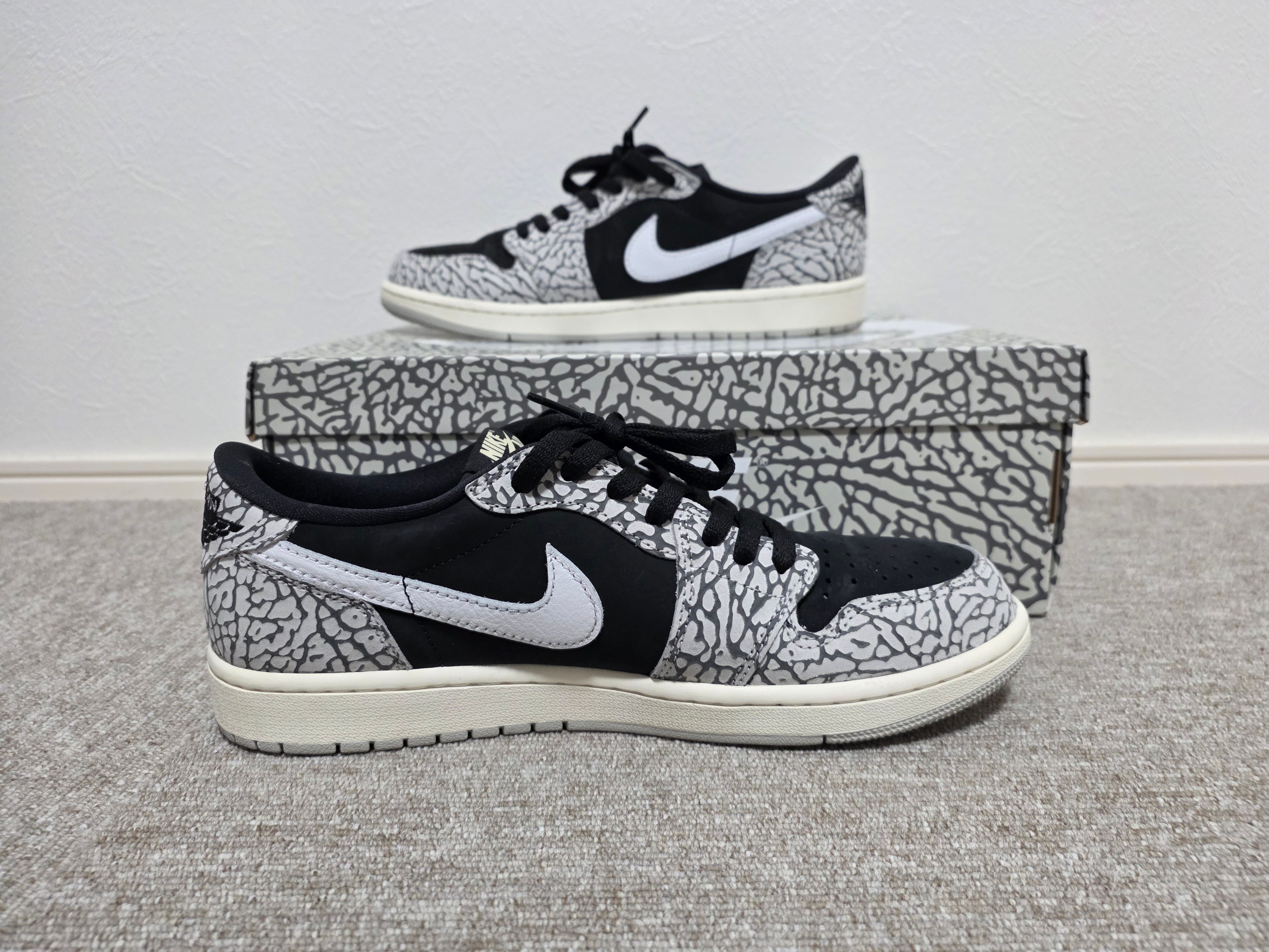 Nike Air Jordan 1 Retro Low OG "Black Cement"