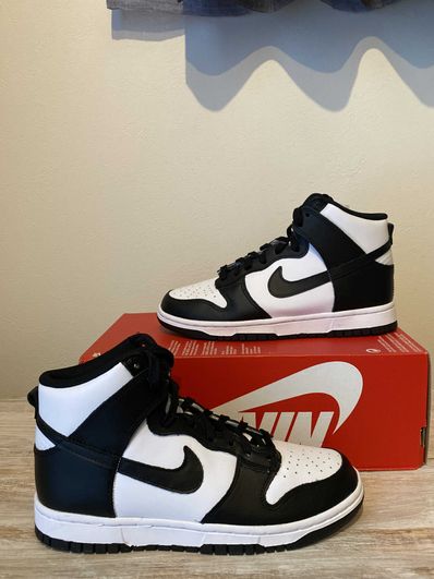 Nike Women's Dunk High "Black and White"
