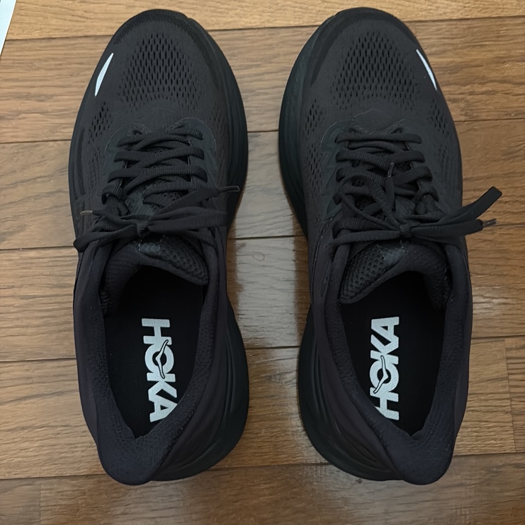 Hoka Bondi 9 "Black/Black"