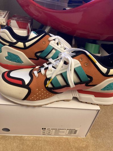 Krusty Burger × adidas ZX 10000 "A-ZX"