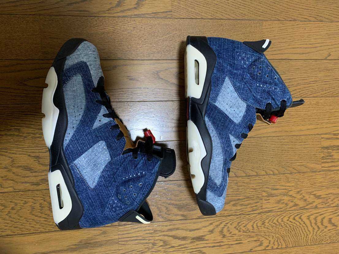NIKE AIR JORDAN 6 "WASHED DENIM"