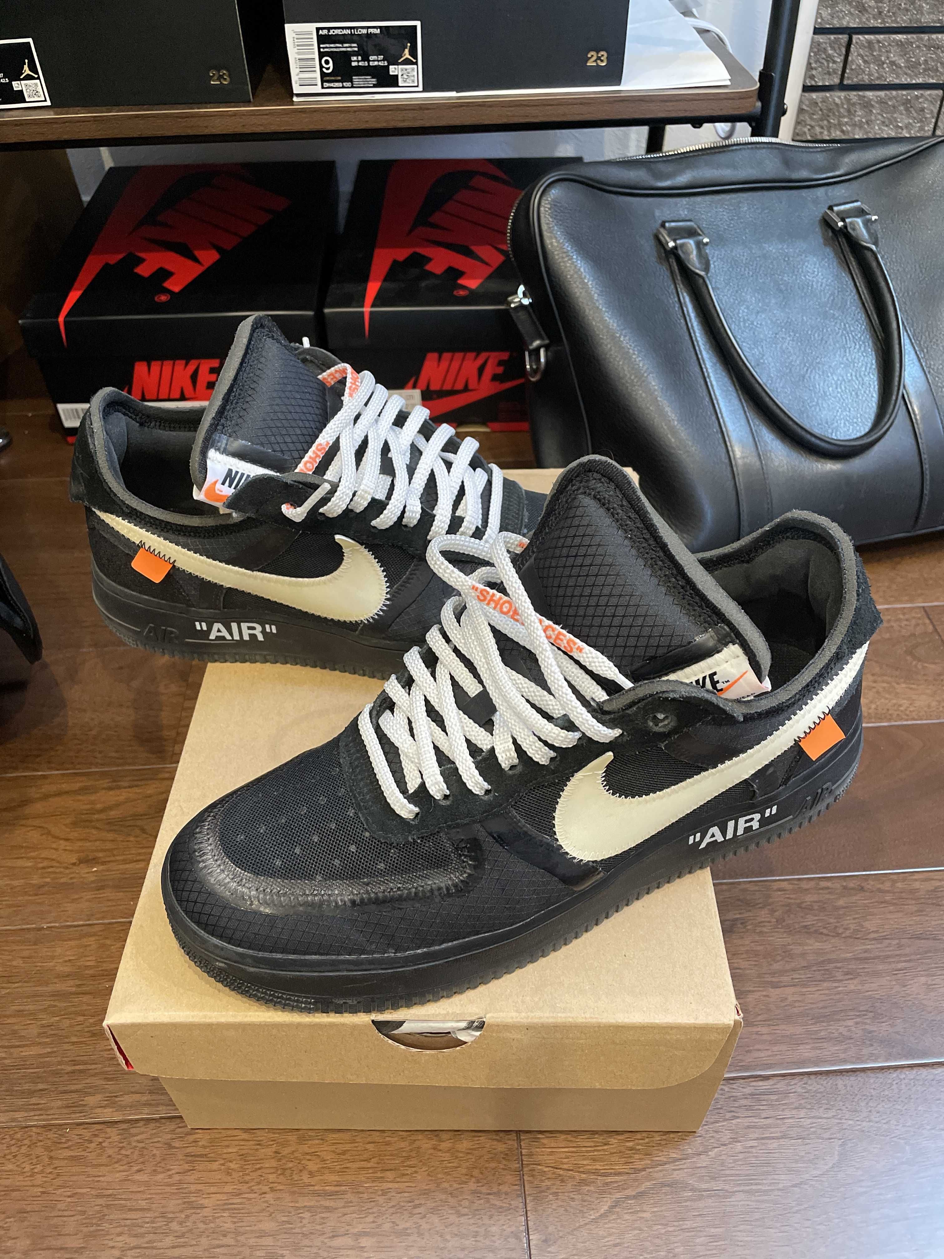 Off-White × Nike Air Force 1 Low "Black"