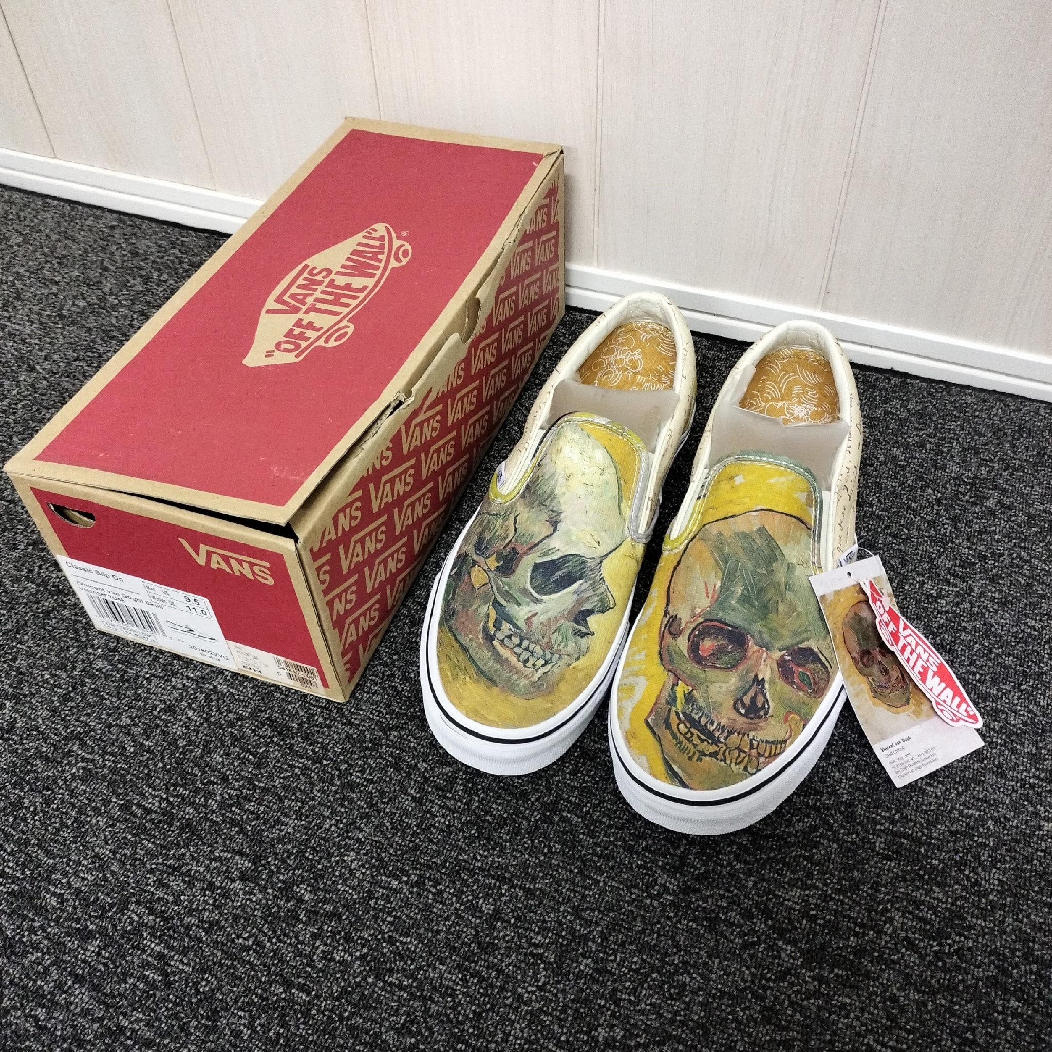 Van Gogh × Vans Slip-On "Skull"
