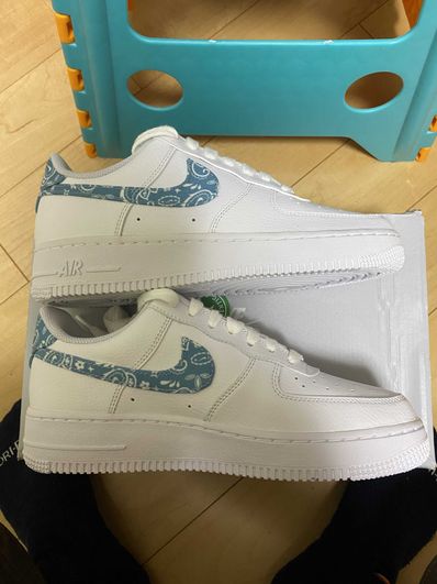 Nike Women's Air Force 1 Low '07 Essential "Blue Paisley"