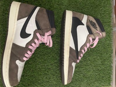 Travis Scott × Nike Air Jordan 1 Retro High OG TS SP "Sail/Dark Mocha"