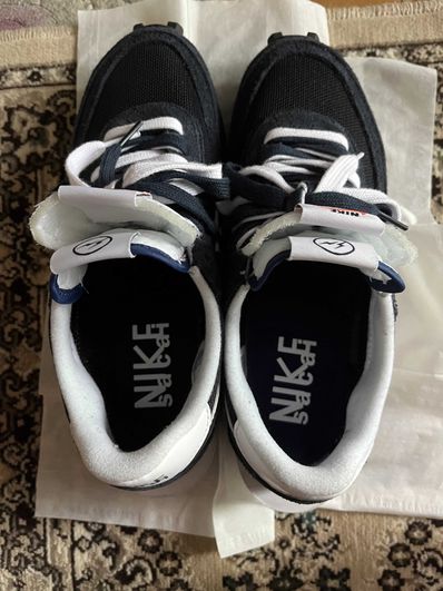 Fragment × sacai × Nike LD Waffle "Blackended Blue"