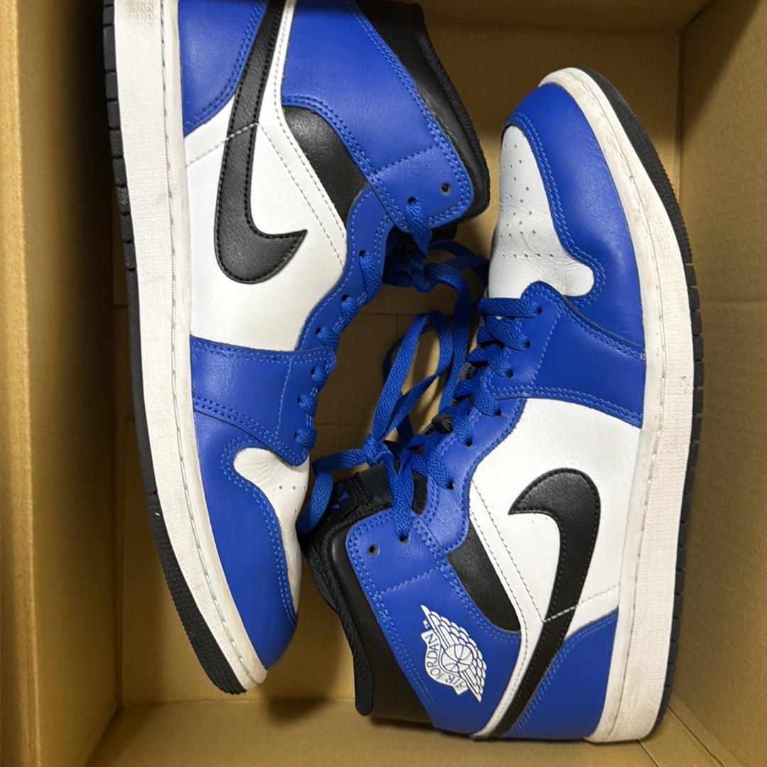 Nike Air Jordan 1 Mid "Game Royal/White/Black"