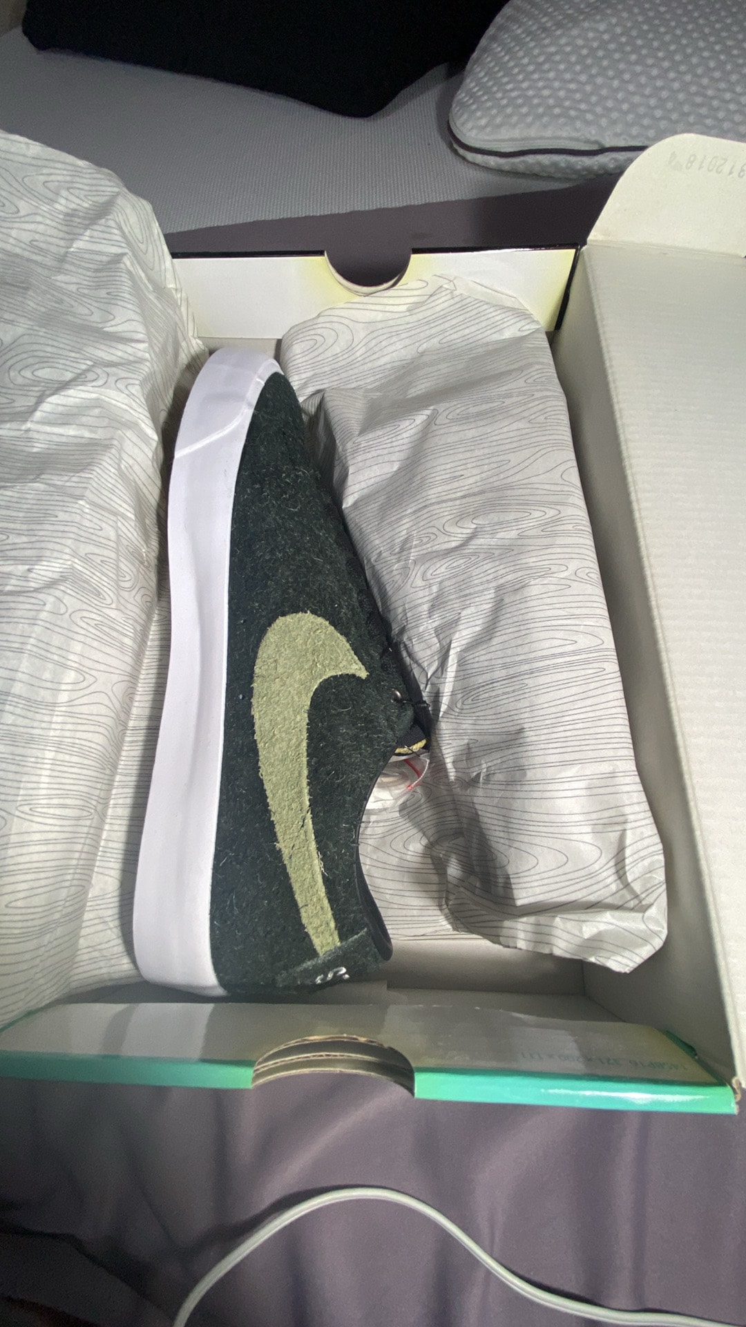 Stussy × Nike SB Blazer Low "Black/Palm Green"