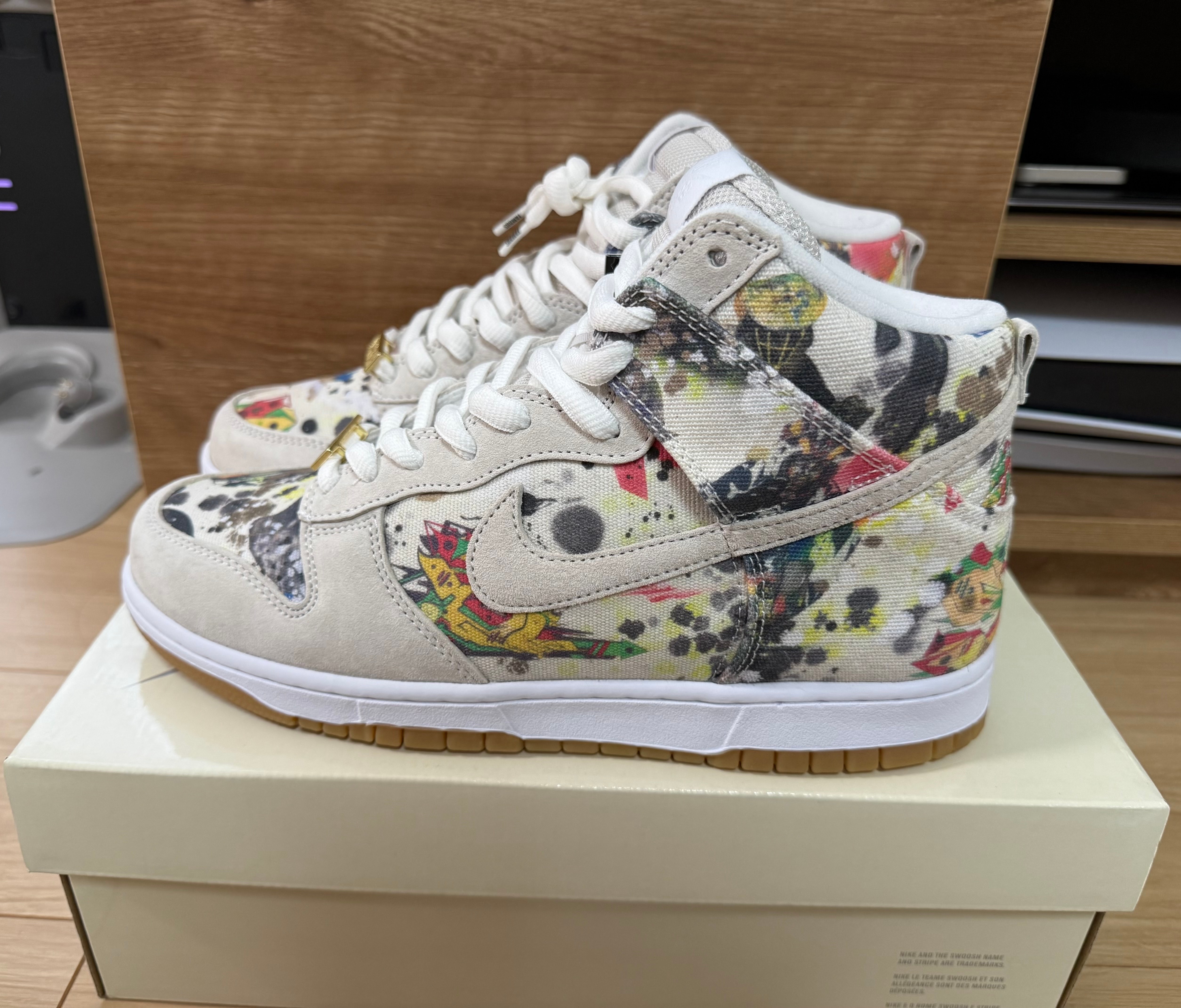 Supreme × Nike SB Dunk High "Rammellzee"