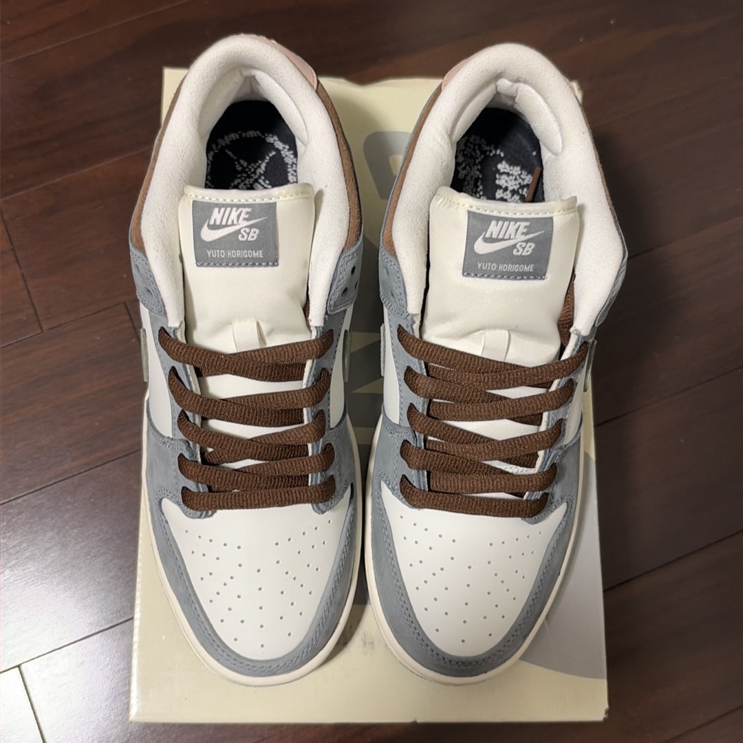 堀米 雄斗(Yuto Horigome) × Nike SB Dunk Low Pro QS "Wolf Grey"