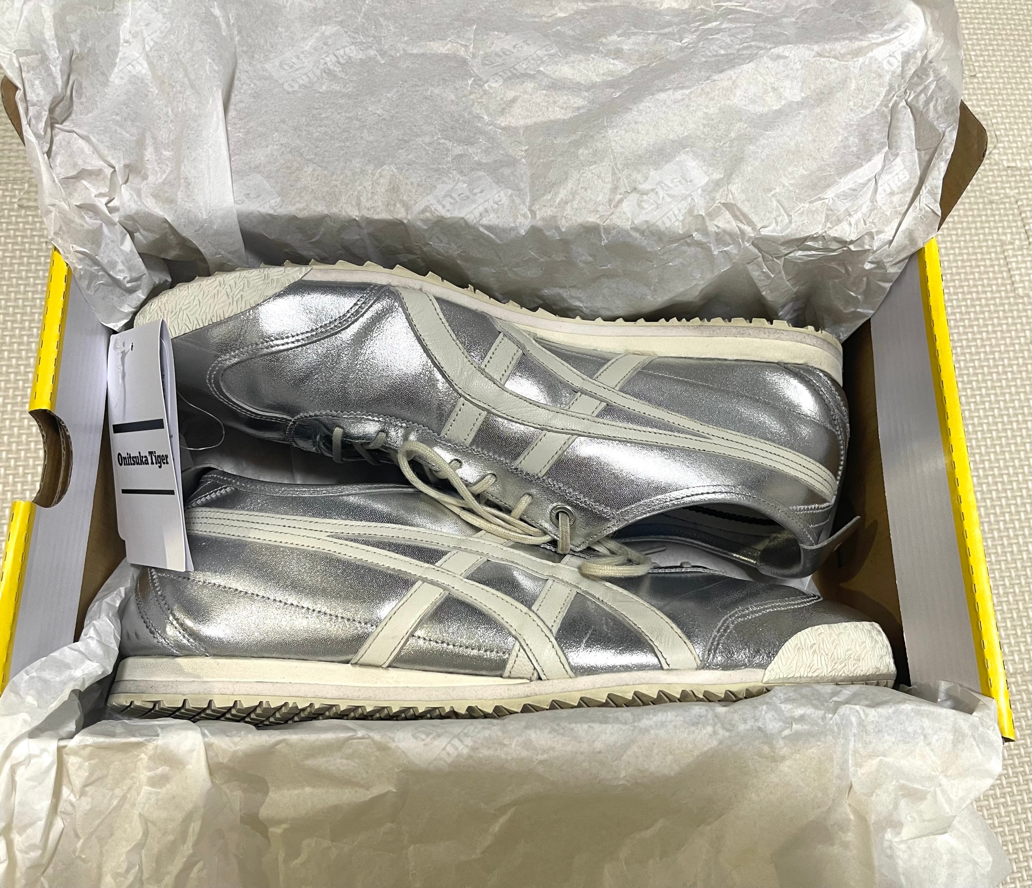 Onitsuka Tiger Mexico 66 SD "Pure Silver/Cream"