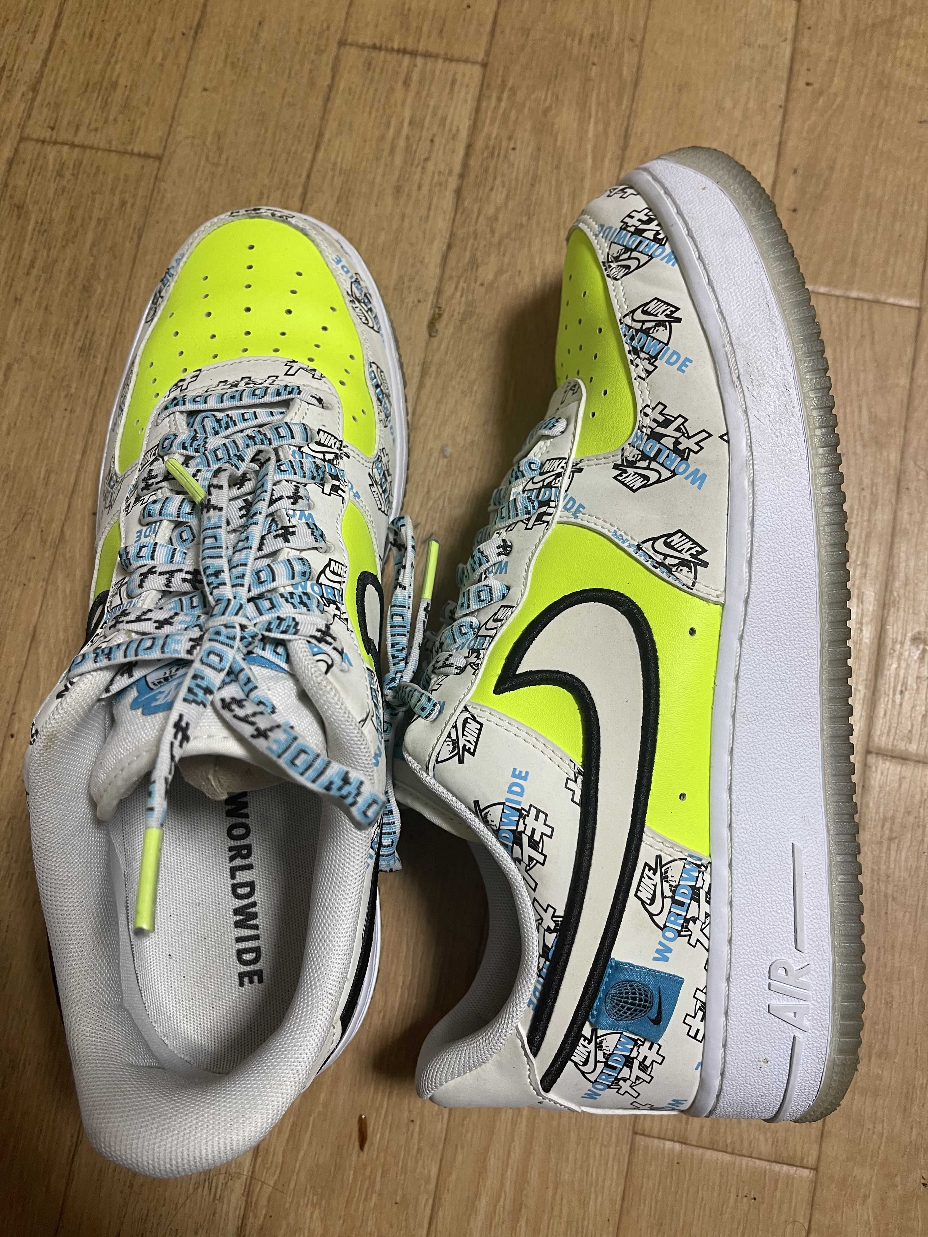 Nike World Wide Pack Air Force 1 Low White "KATAKANA"