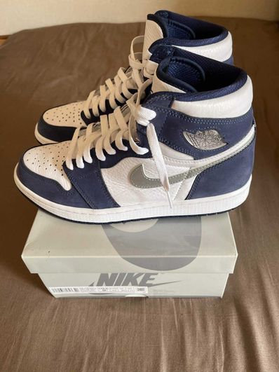 Nike Air Jordan 1 High OG CO.JP "White/Midnight Navy" (2020)(ブリーフケースなし)