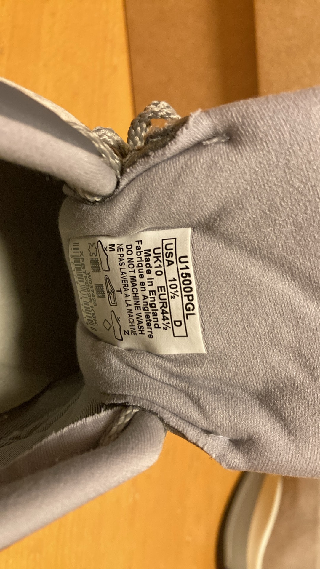 New Balance 1500 Made in UK "Grey"