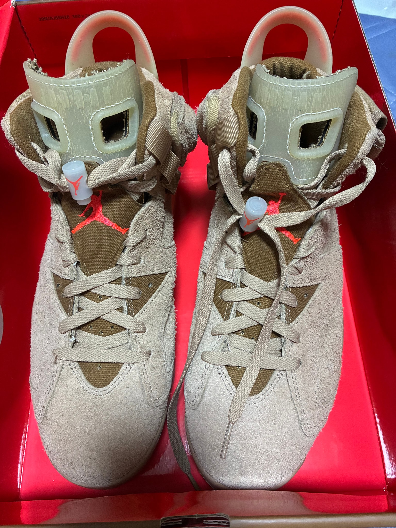 Travis Scott × Nike Air Jordan 6 "British Khaki"