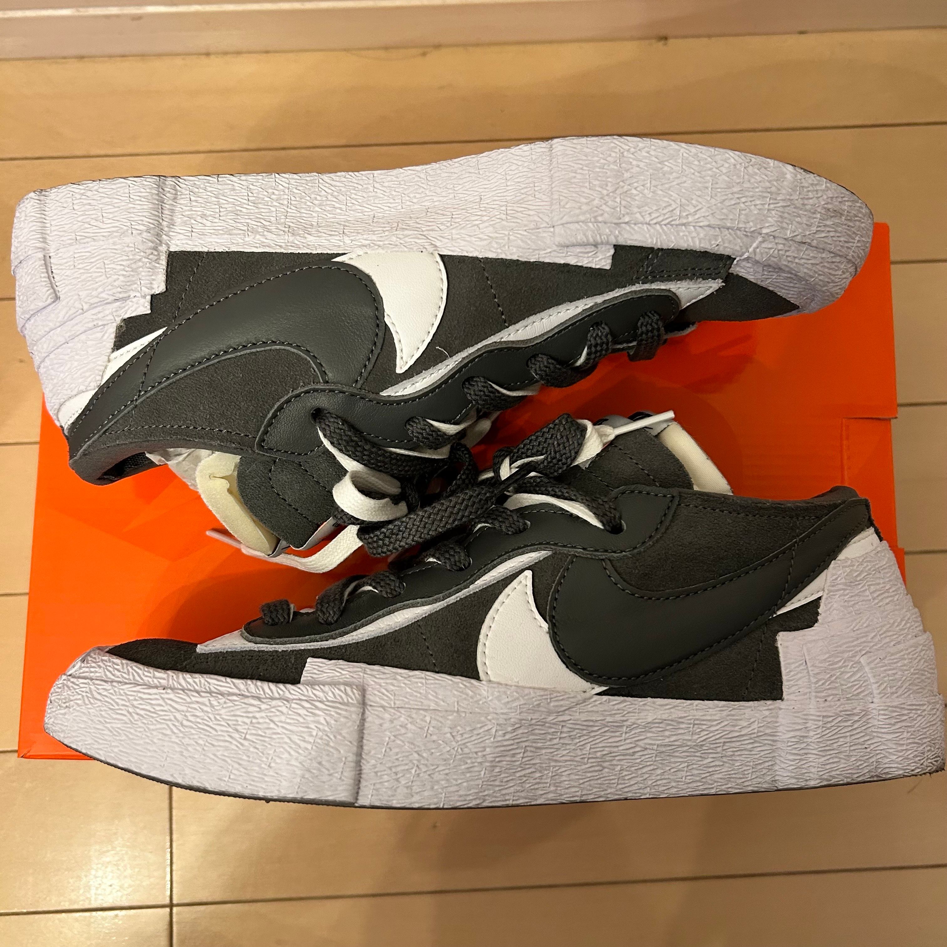 Sacai × Nike Blazer Low "Iron Grey"