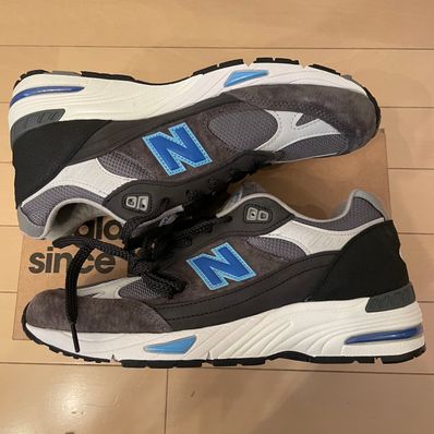 Run the Boroughs × New Balance M991LM "Gray/Black"