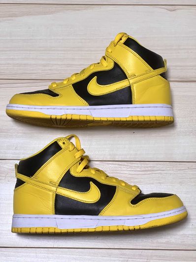 Nike Dunk High "Black/Varsity Maize"