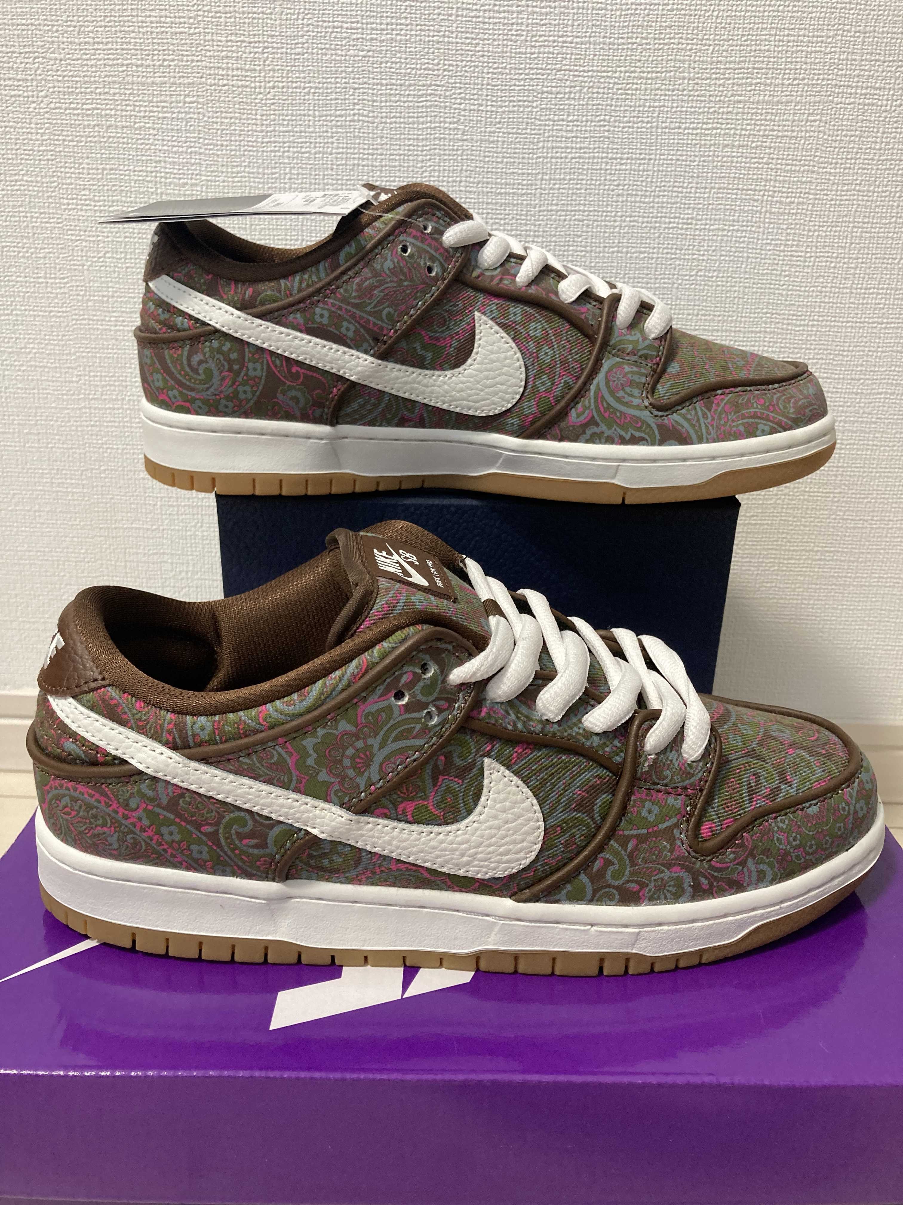 Nike SB Dunk Low PRM "Brown Paisley"