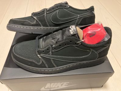 Travis Scott × Nike Air Jordan 1 Low OG SP "Black Phantom"