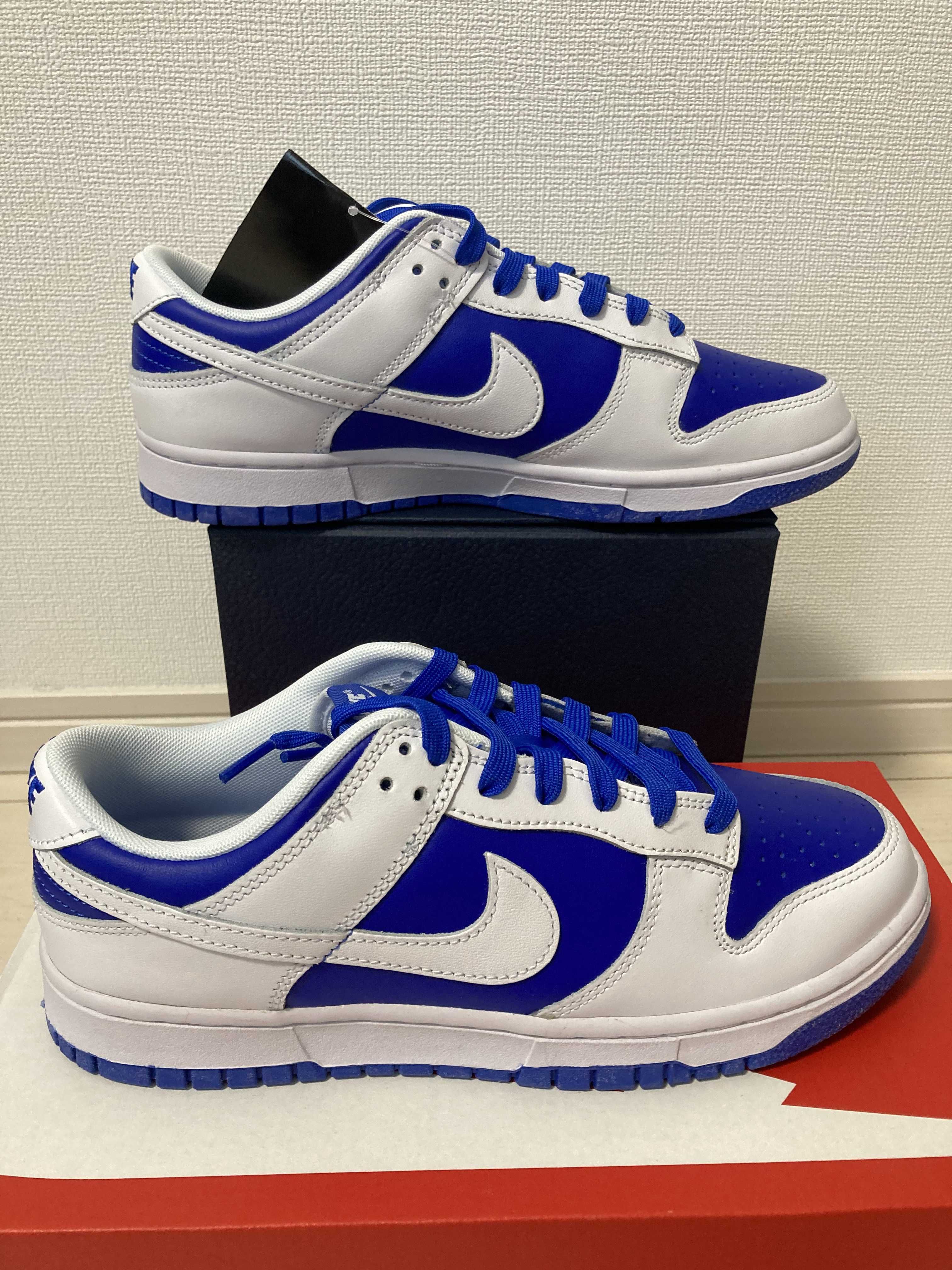 Nike Dunk Low Retro "Racer Blue and White"