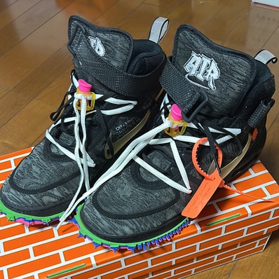 Off-White × Nike Air Force 1 Mid "Black"