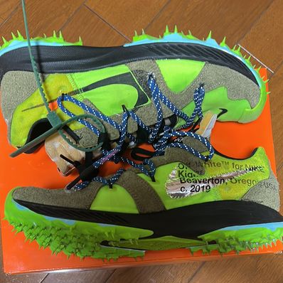 Off-White × Nike Women's Air Zoom Terra Kiger 5 "Green"