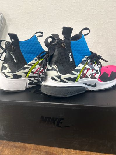 ACRONYM × Nike Air Presto Mid "Hyper Pink"