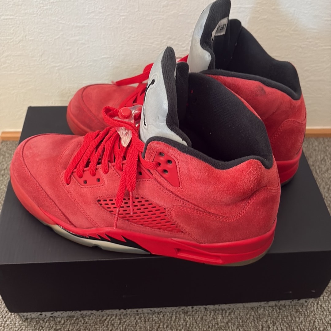 Nike Air Jordan 5 Ratro "Red Suede"