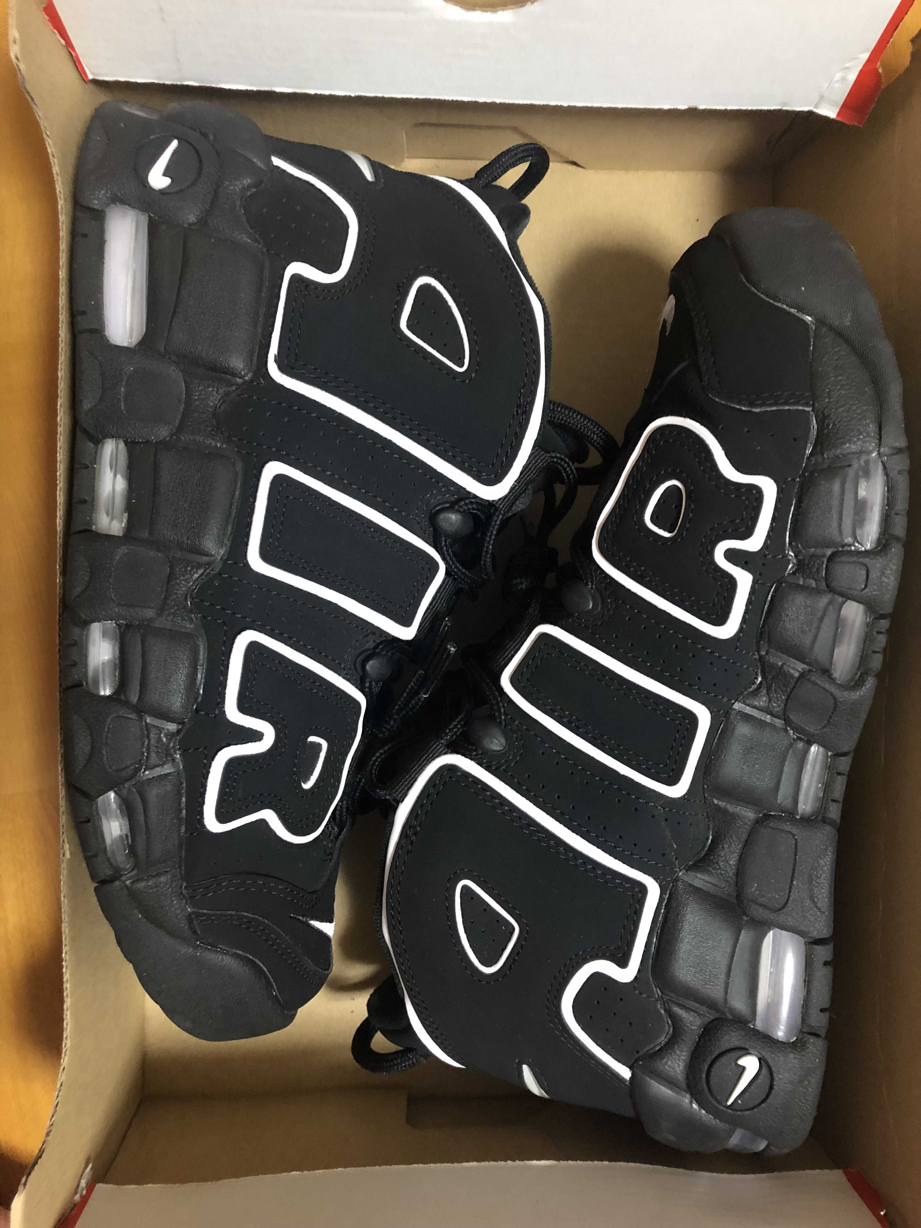 Nike Air More Uptempo "Black/White"(2020)