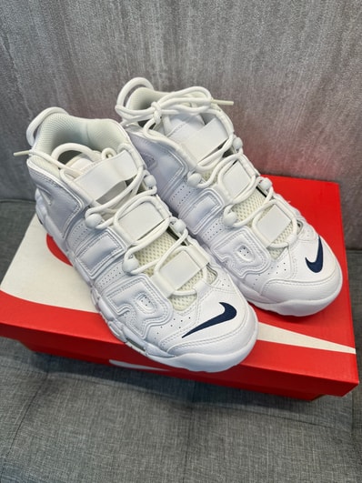 Nike Air More Uptempo "White/Midnight Navy"