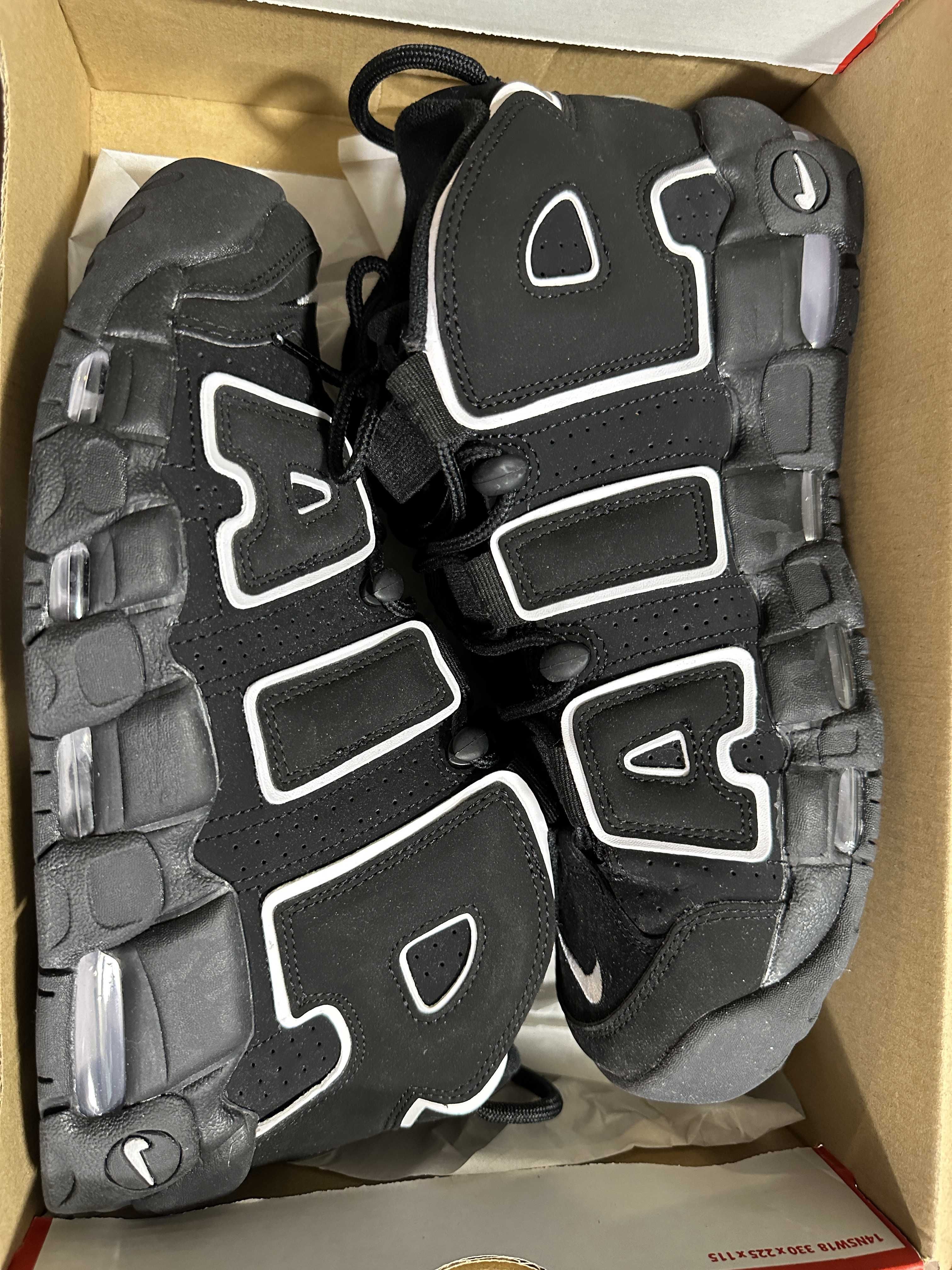 Nike Air More Uptempo "Black/White"(2020)