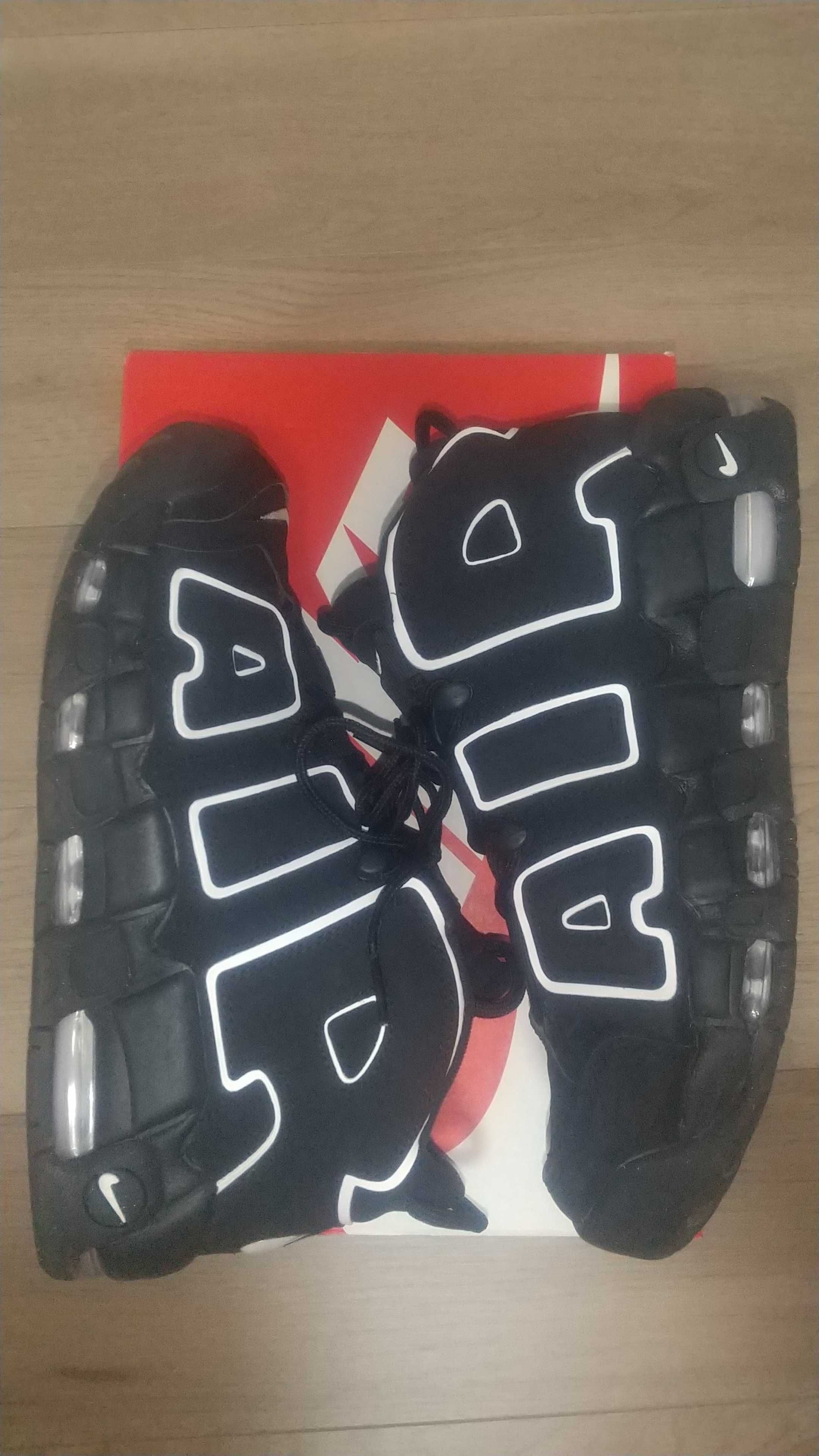 Nike Air More Uptempo "Black/White"(2020)