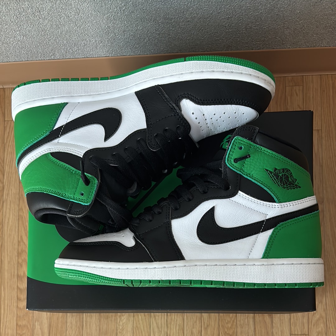 Nike Air Jordan 1 Retro High OG "Celtics/Black and Lucky Green" (2023)