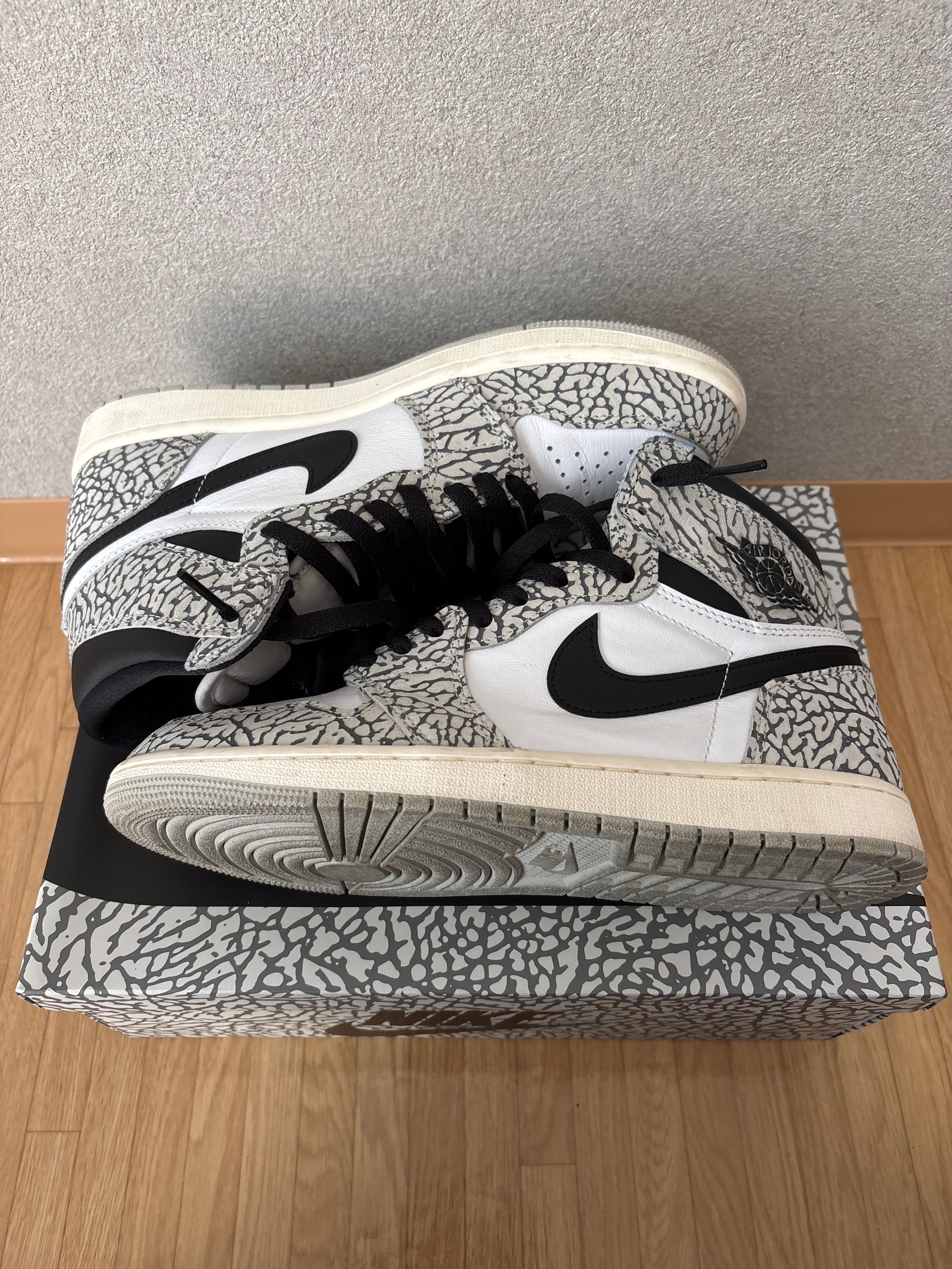 Nike Air Jordan 1 High OG "White Cement/Safari"