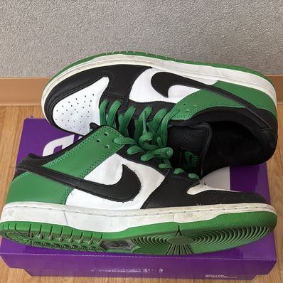 Nike SB Dunk Low Pro "Black and Classic Green"