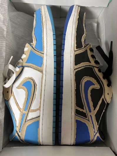 Nike SB Air Jordan 1 Low "Desert Ore/Royal Blue"