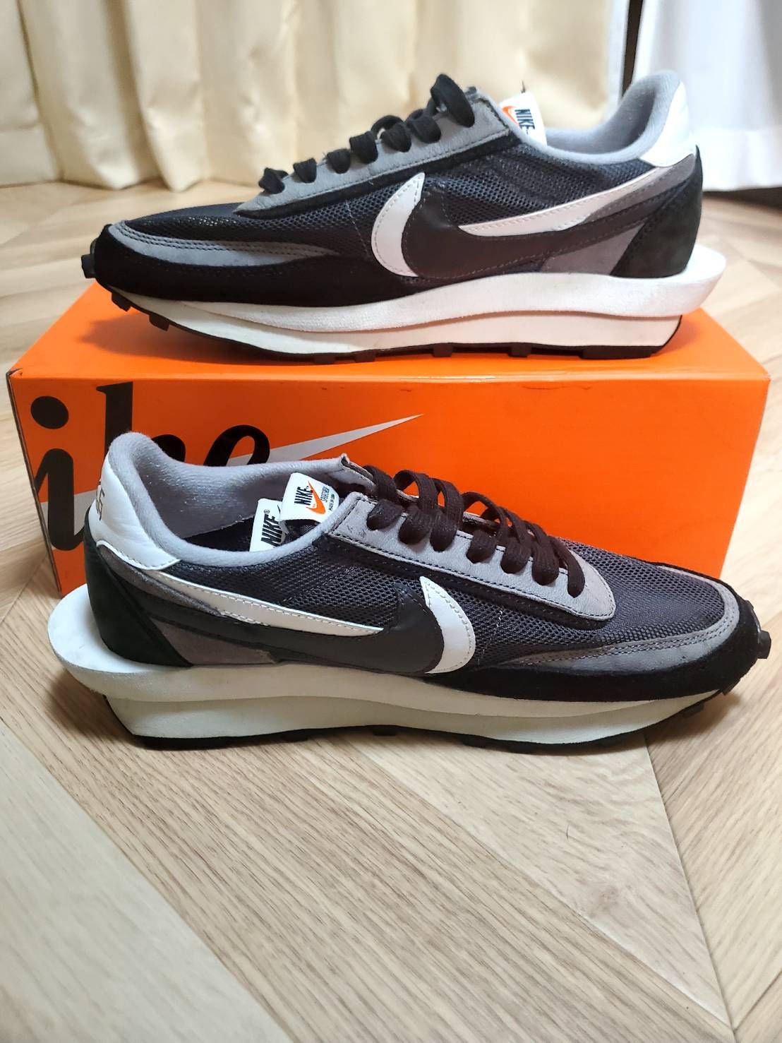 sacai × Nike LD Waffle "Black"