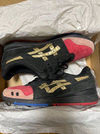 Ronnie Fieg × Asics Gel-Lyte III Tokyo Trio 252.1 "Black/Gold"
